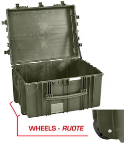 Explorer Cases 7745 Hard Case W/o Pelican 1690 Foam & Wheels (MIL Grn, BLACK) - Picture 1 of 6