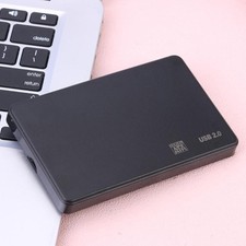 Portable USB 2.0 2.5inch SATA HDD SSD External Hard Disk Case Box for PC Laptop