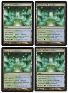 Simic Growth Chamber x4 4x 2006 Dissension PLAYSET Colorless Land MTG NM AZ1 - Picture 1 of 2