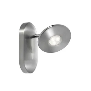Power LED Wandspot Stahl gebürstet Wandleuchte Spot 7,5W - Bild 1 von 2