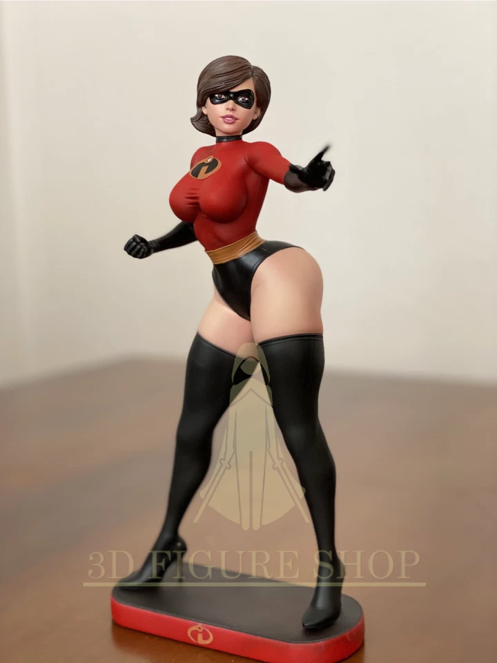 Elastigirl 海伦/25 厘米人偶/专业绘画 — 第 1/4 张图片