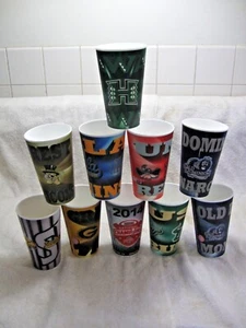 New UCLA, UNLV, BUCKEYES, SOUTHERN MISS, HAWAII, USF, 3-D Licensed Spirit Cups! - Picture 1 of 37