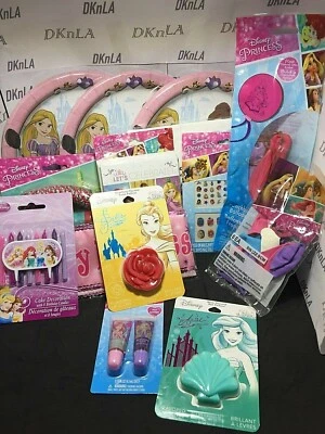 Suministros para fiestas de cumpleaños "Princesa Disney", platos, pancartas, servilletas, globos Foto 1 de 4
