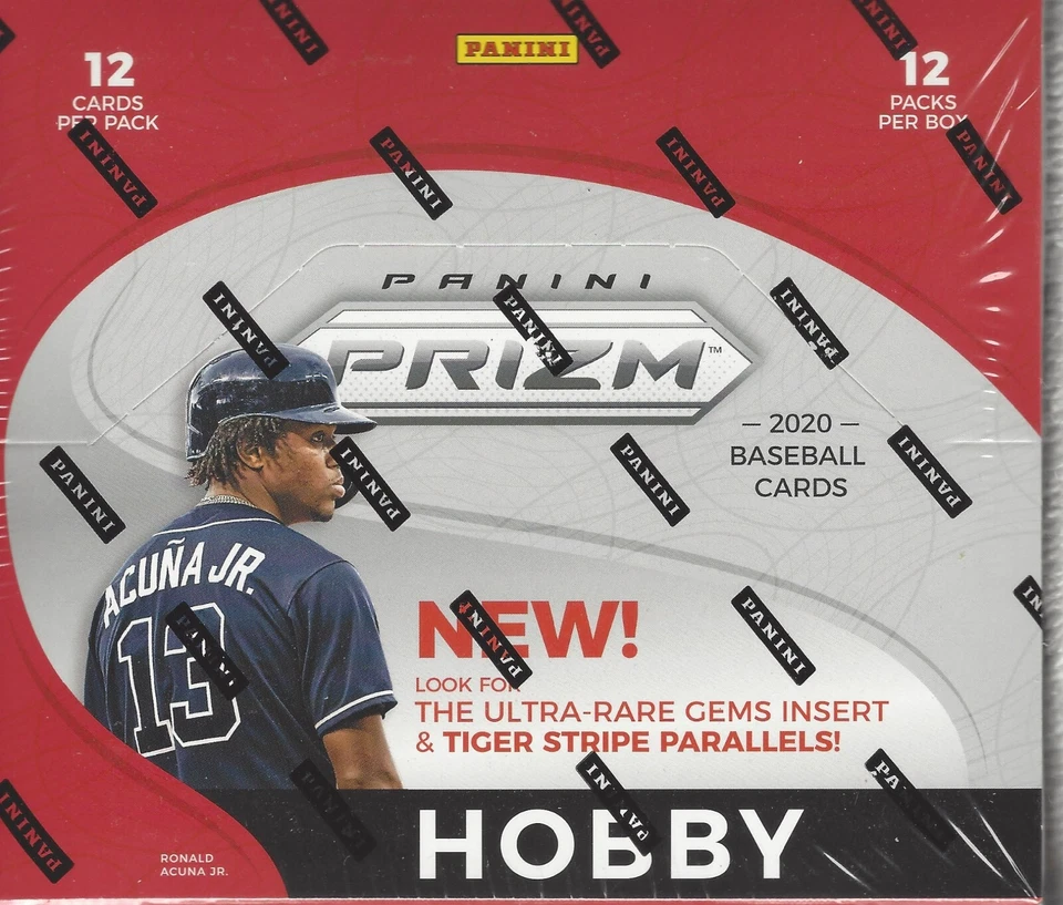 2020 PRIZM BASEBALL FACTORY SEALED HOBBY BOX - Image 1 of 1