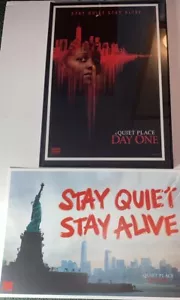 Due (2) Un posto tranquillo - Poster Cinema Day One 2024 Edizione Limitata 11x17 - Foto 1 di 12