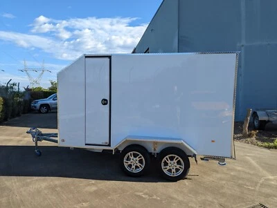 2025 ALUMINUM  ENCLOSED CARGO TRAILER-3.6m  - FINANCE AVAILABLE - image 1 of 4