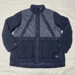 Levi's Levis Made & Crafted Denim Quilted Mountain Coat Jacket 212750000 XL LVC - Picture 1 of 16