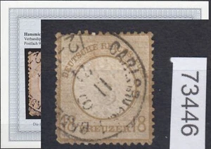 DR 1872, Mich. No.: 28 Stamped Certified Condition (Defect) Mi. 2800.00 - Picture 1 of 4