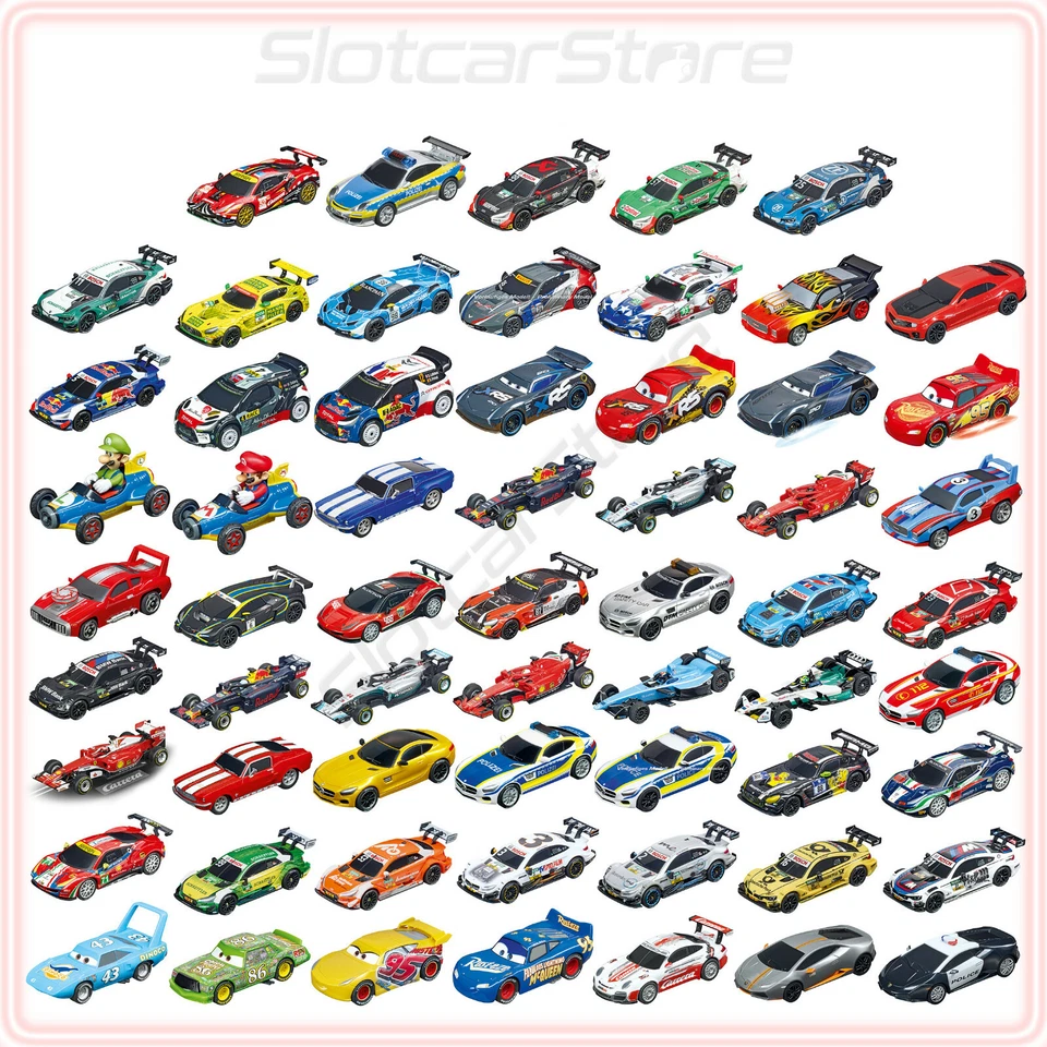 Carrera GO Auto Auswahl Sortiment 2023 2024 2025 1:43 Slotcar analog