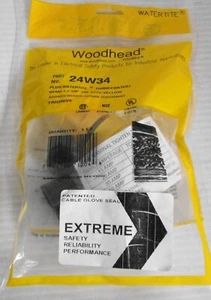 Woodhead 24W34 Watertite Plug 15A 277V NEMA L7-15P - Picture 1 of 3