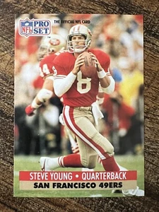 1991 Pro Set - #296 Steve Young - S.F. 49ers - NM-Mint Condition - Picture 1 of 2