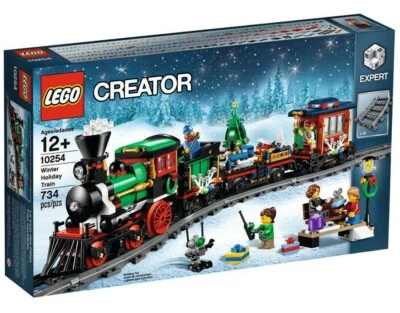 LEGO 10254 Tren de Vacaciones de Invierno - Nuevo En Caja - ¡Raro Juego Retirado! Foto 1 de 4
