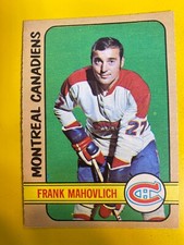 1972-73 O-Pee-Chee #102 Frank Mahovlich CANADIENS