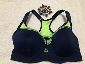 rbx zip front sports bra