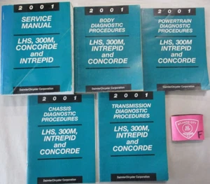 2001 CHRY DODGE LHS 300M INTREPID CONCORDE SERVICE MANUAL & DIAGNOSTIC PROCEDURE - Bild 1 von 23