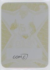 2022 Leaf Exotic Printing Plate Yellow Fish 1/1 Treylon Burks Rookie Auto RC