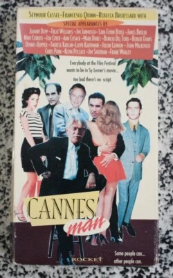 Cannes Man VHS 1996 Seymour Cassel Jim Jarmusch Llyod Kaufman RARE OOP HTF VHS - Image 1 of 3