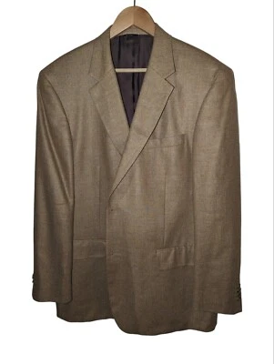 Abrigo deportivo Grant Thomas para hombre regular seda y lana color óxido talla 44 regular  Foto 1 de 4