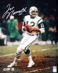 JOE NAMATH - 8 X 10 GLOSSY SIGNED PHOTO REPRINT - Picture 1 of 1