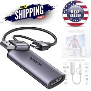 Full HD 1080P 60FPS HDMI Capture Card USB Type C for Gaming Streaming Recording - Picture 1 of 11