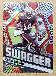 2021 Panini Mosaic Swagger Mosaic Silver Prizm #SWAG12 Chris Godwin Buccaneers - Picture 1 of 2