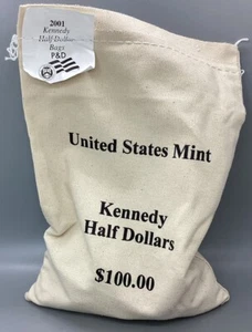 Bolso cosido Kennedy P&D 2001 mixto como nuevo - valor nominal de $100 - Imagen 1 de 4
