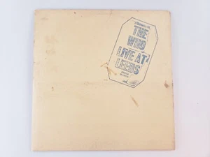 The Who Live At Leeds Original Vinyl Record LP Album DL-79175 DECCA 1970 - Picture 1 of 5