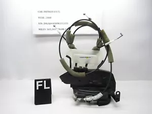 08-12 Infiniti EX35 Front Left Side Door Lock Latch Actuator JK257NORSF OEM - Picture 1 of 10