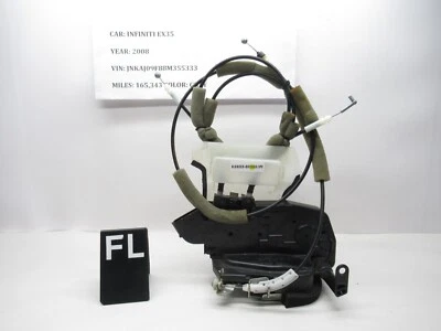 08-12 Infiniti EX35 Actuador de cierre de puerta delantero izquierdo JK257NORSF OEM Foto 1 de 4