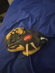 Rawlings Baseball Glove Youth Right Leather PP95CB 9.5 Inch Gold Glove - Picture 1 of 3