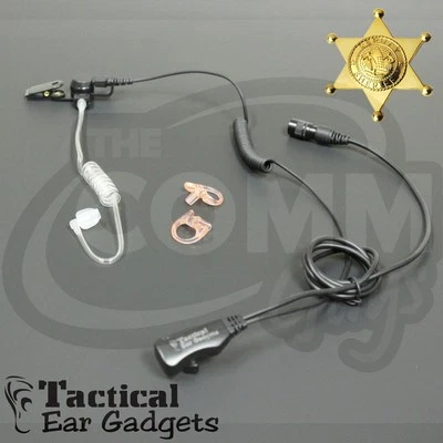 Hawk Lapel Microphone Earpiece with Tube and Earmolds EP1305QR Replacement Kit - Image 1 of 3