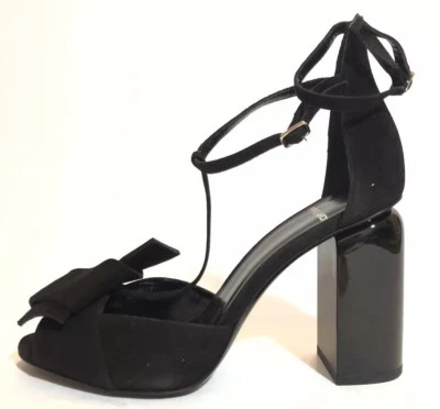 Pierre Hardy Women Shoes Size 37 NIB Black Suede Sandals Heels - Image 1 of 4