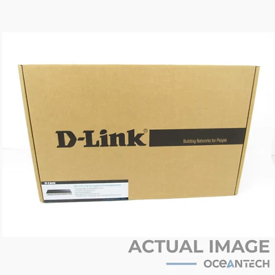 D-Link DGS-1210-52 48-Port Fast Ethernet Smart Managed Switch New Open Box - Image 1 of 4