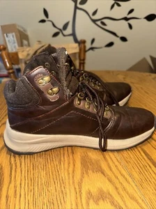 Khombu Nick Mens Size 9M Brown Outdoor Casual Mid Lace-Up Hiking Boots - Picture 1 of 7
