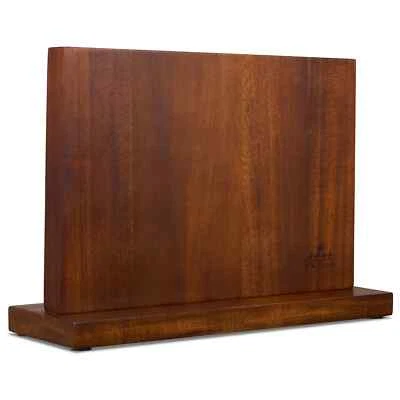 Magnetic Knife Block 12.5x9 Inches,Double Side Magnetic Knife Holder,Acacia Wood - Image 1 of 4