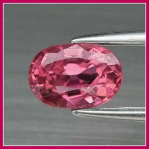 Twinkling Tourmaline Natural Oval Shape Pink Color Gemstone Unheated Untreated  - Picture 1 of 2