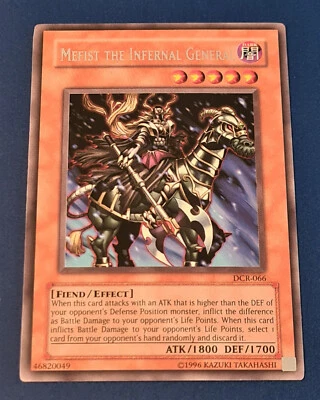 Mefist the Infernal General #DCR-066 Rare Dark Crisis Englisch Near Mint Vintage - Bild 1 von 2