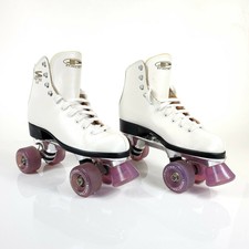 Pacer Shifter 3.6 WHITE Roller Skates Size 8 Retro