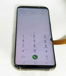 Original gesprungenes LCD Display für Samsung Galaxy S8 Plus G955 schwarze Punkte - Bild 1 von 8