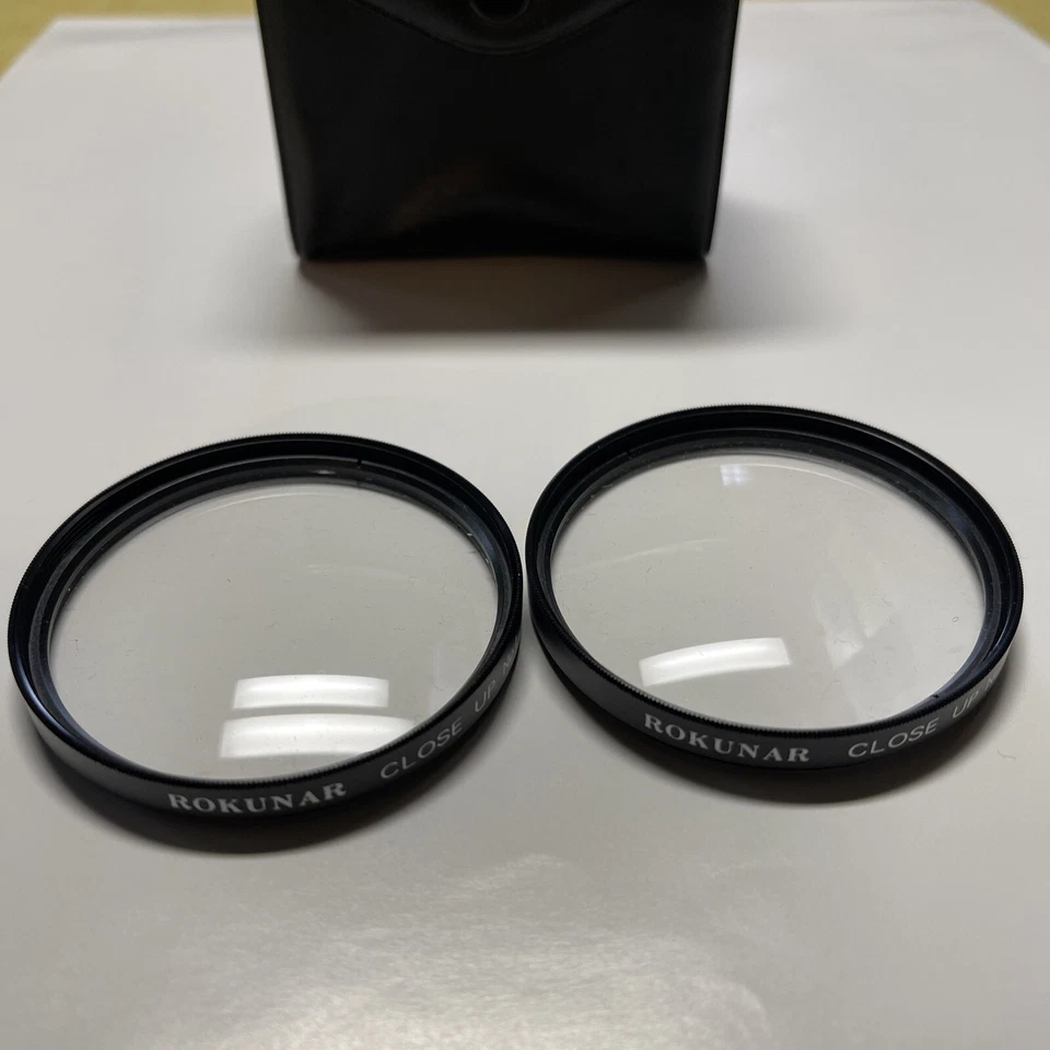 rokunar close up no1 & no2 58 mm  lens with case - Image 1 of 4