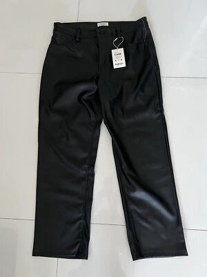 Womans Vegan Leather Pants Size 12 Foto 1 de 3