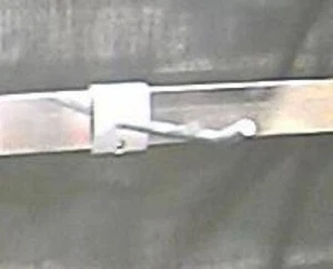 Ladenvitrinen 25 CROSSBAR PEGHOOKS 4" lang - Bild 1 von 1