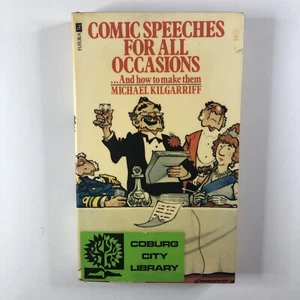 Comic Speeches for All Occasions and how to make Them By Michael Kilgarriff Book - Bild 1 von 13