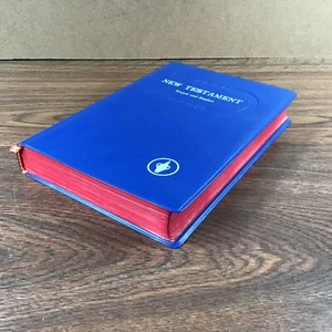 Kuoyü and English Bilingual Edition 1981 New Testament Korea 740 Pgs Vinyl Cover - Picture 1 of 21