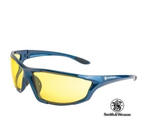 Smith & Wesson Gafas de Tiro Mayor Policía Militar Gafas de Sol Ámbar UV 400 - Imagen 1 de 3