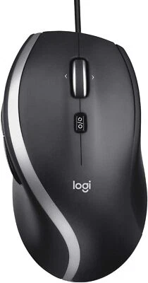 Logitech M500 Wired USB Mouse, High Precision 1000 DPI Laser Tracking, 7 Buttons - Image 1 of 3