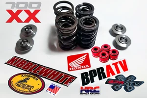 08 09 Honda TRX700XX TRX 700XX Kibblewhite Race Titanium Valves Springs Seal Kit - Picture 1 of 24