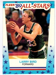 Larry Bird 1989-90 Fleer '89 ALL-STARS STICKER Insert #10 - Bild 1 von 2