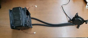 GENUINE!! ASETEK 650LX CPU DUAL FAN WATER LIQUID COOLING SYSTEM 2011 2066 SOCKET - Bild 1 von 2