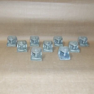 NEU SET MIT 9 APPLETON BH-503 2-1/4"" STRAHLENKLEMME 1-1/8"" BACKENÖFFNUNG FORMBARES EISEN - Bild 1 von 11